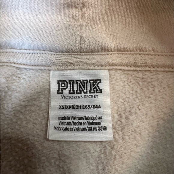 PINK half-zip sweatshirt - Picture 4 of 5